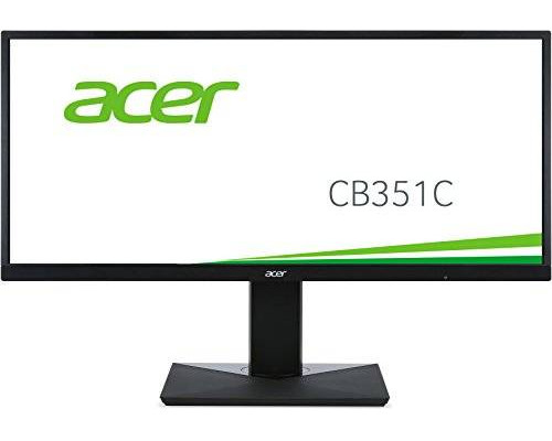 МОНИТОР 35" Acer CB351CBMIDPHZX Black (VA, LED, Wide, 2560x1080, 4ms, 178°/178°, 300 cd/m, 100`000`000:1, +DVI, +DP, +HDMI, +MM, +USB, )